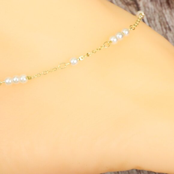 "Dainty Anklet for Women – Elegant Everyday Jewelry & Perfect Gift | MLCRC1199 - Picture 5 of 10